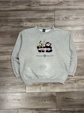 Vintage 90’s Warner Bros. Looney Tunes Embroidered Crewneck